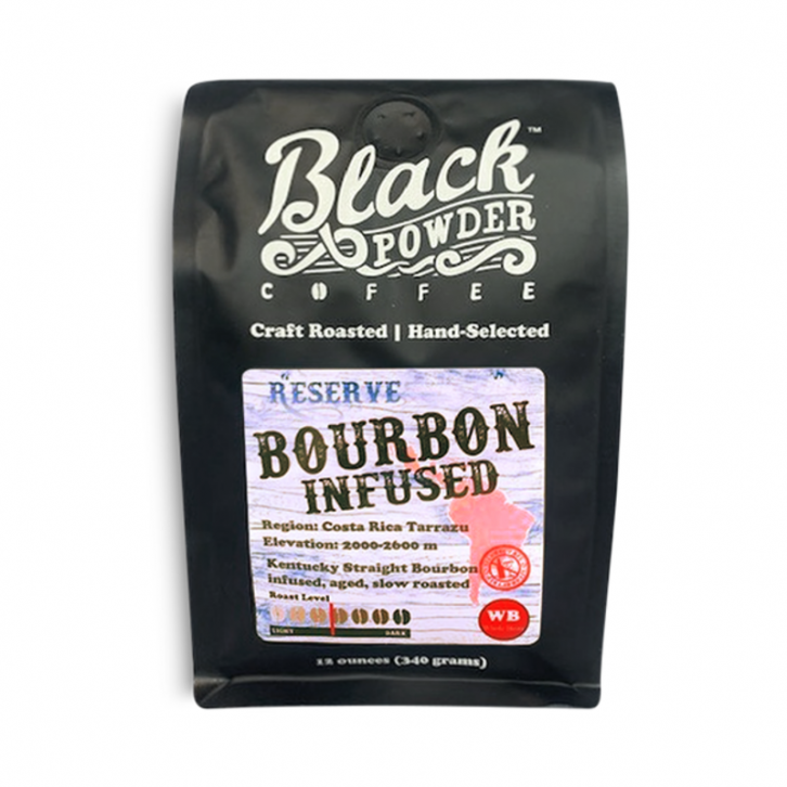 Bourbon Infused Coffee| Small Batch | Medium Roast